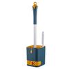 Durable Bristles Long Handle WC Brush Built-in draining tray Bathroom Cleaning Tool  Shower Area