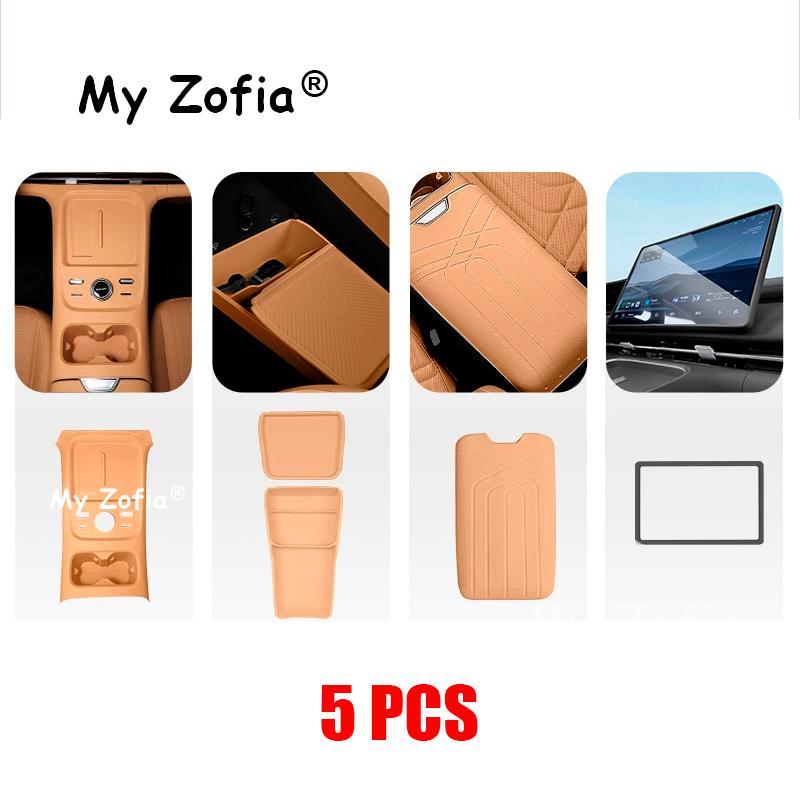 For Galaxy Starship 7 EM-i EX5 EM-i 2025 2026 Car Central Control Button Silicone Pad Armrest Box Cover Accessories