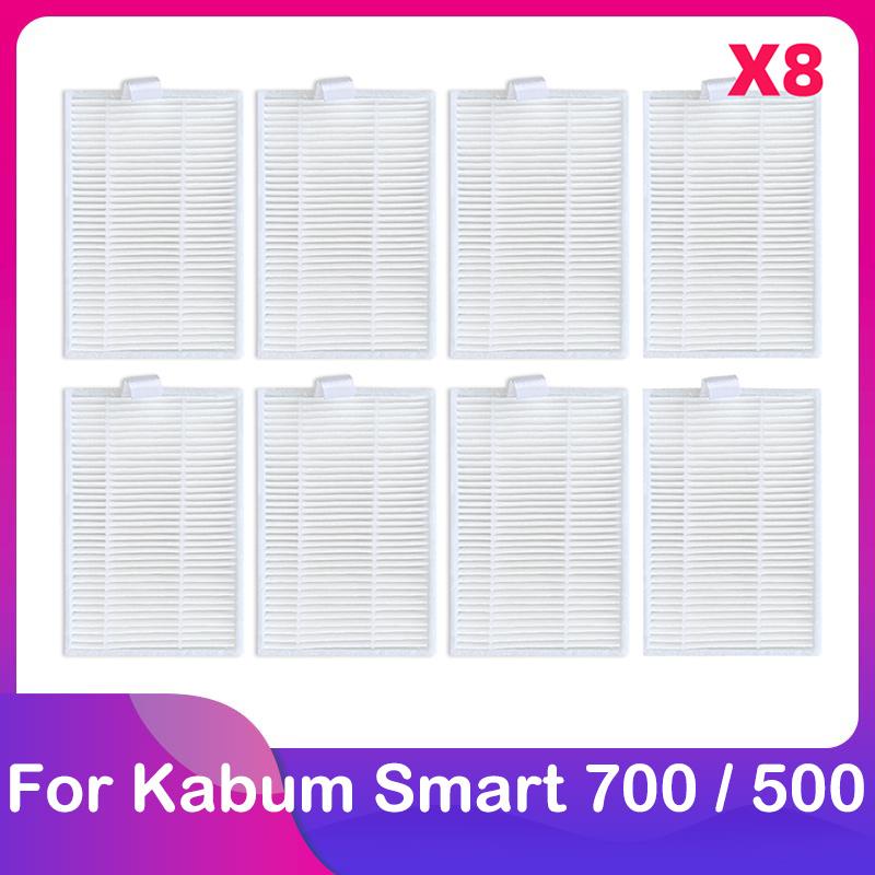 Kompatibel für Kabum Smart 700 / 500 Saugroboter Hauptbürste Seitenbürste HEPA-Filter Zubehörteile Ersatzteile