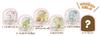 Sumikkogurashi Create and Decorate Sparkling Snow Globe 10th Anniversary Limited Edition Light Blue Small (Single Item, Random)
