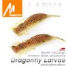 MEREDITH Larva měkké návnady 50mm 62mm 85mm umělé návnady Rybářské Červ Silikon Okoun Štika Minnow Swimbait Jigging Plastové návnady