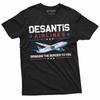 DeSantis Airlines Bringing the Border You T-shirt Republican Party Political T-shirt Mens Conservative Shirt Gift for Dad Grandpa Tee
