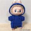 For 17cm Labubu Doll Clothes Fashion Clothes Hoodies Doll Clothes Color Match Hoodies Dolls Accessories Cute Decoration Little Cloths