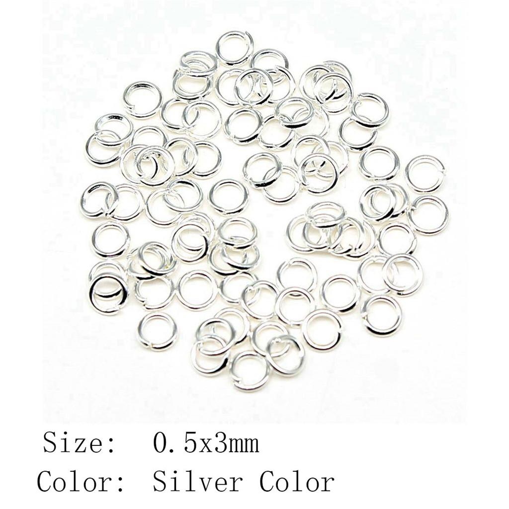 Father's Day Jewelry Materials Split Rings 5 Colors 9 Sizes Accessories Parts Women's Clothing Accessories For Women