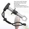 2PCS Heavy-Duty Fish Pliers Stainless Steel Fishing Gripper Portable Fish Clamp  Bass Fishing