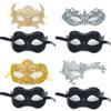Adult Half Face Lace Mask With Elegant Design For Valentines Day Party