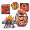 Smashers Glowing Mini Dinosaur Stegosaurus ZURU Lava Slime Surprise Series 4 for Boys and Children Amazon Limited Edition Combo Pack