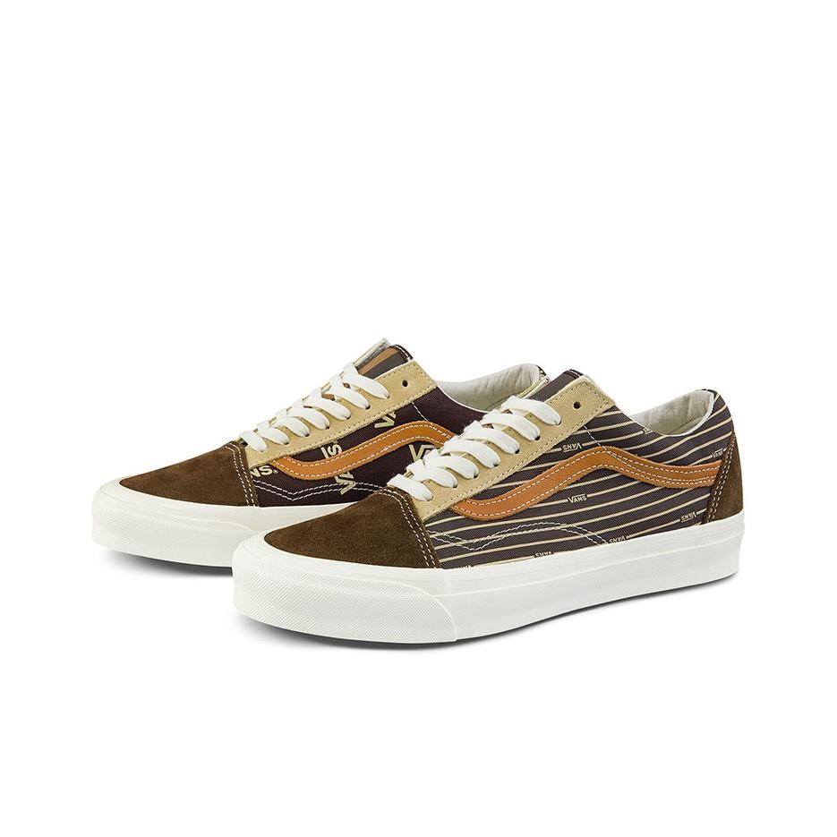 Vans Tênis de Skate de Cano Baixo Old Skool Og Lx Unisex Marrom VN0A4P3X2T3