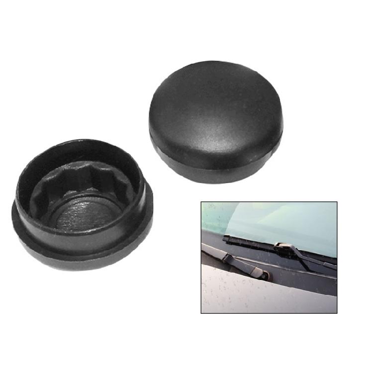 2Pcs Car Parts Wiper Arm Nut Cover Bolt Covers for B5 B6 B7 Golf MK4 MK5 MK6 MK7