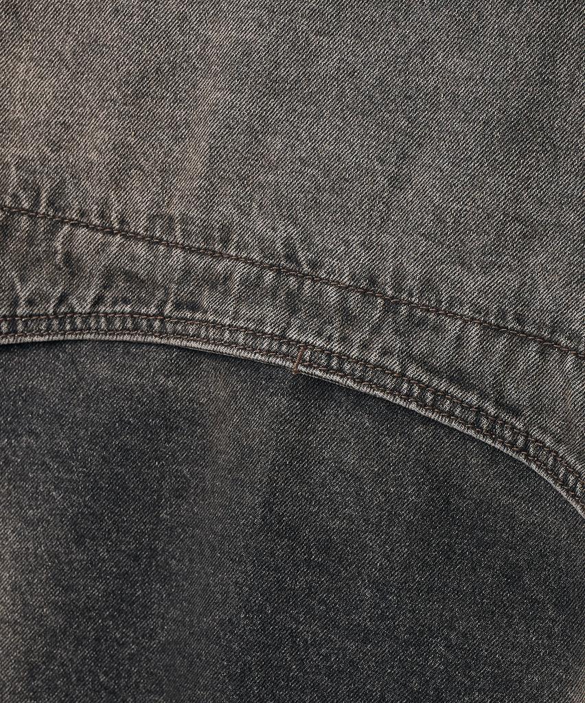 Dimitri Black Asi Og Essential Trucker Jacket_Denim Dust Black