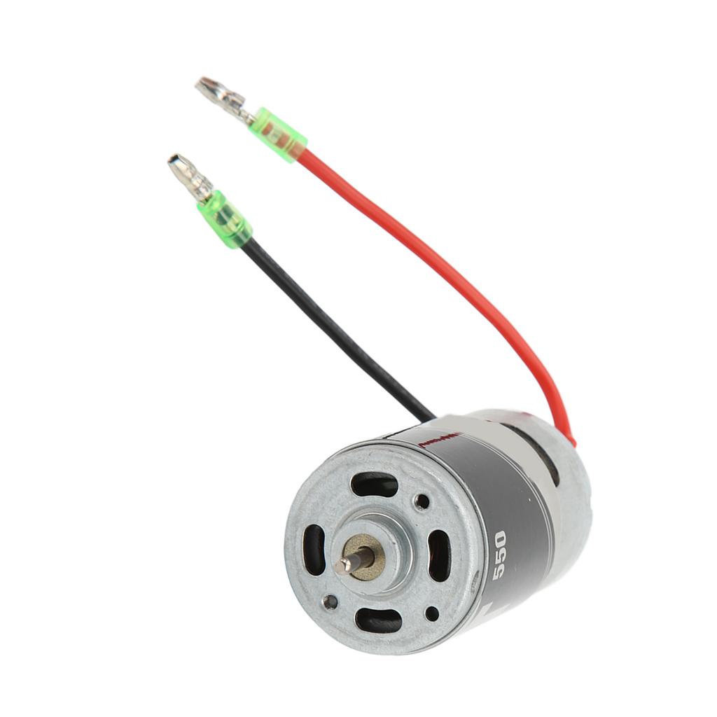 550 Brushed Motor 22500 RPM Two Way Bearing 12T Brushed Motor for 1/10 Climbing Car
