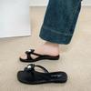 Pearl Shoes Are Versatile Women's Beach Flat Anti-slip Outerwear Student Fashion Flip-flops