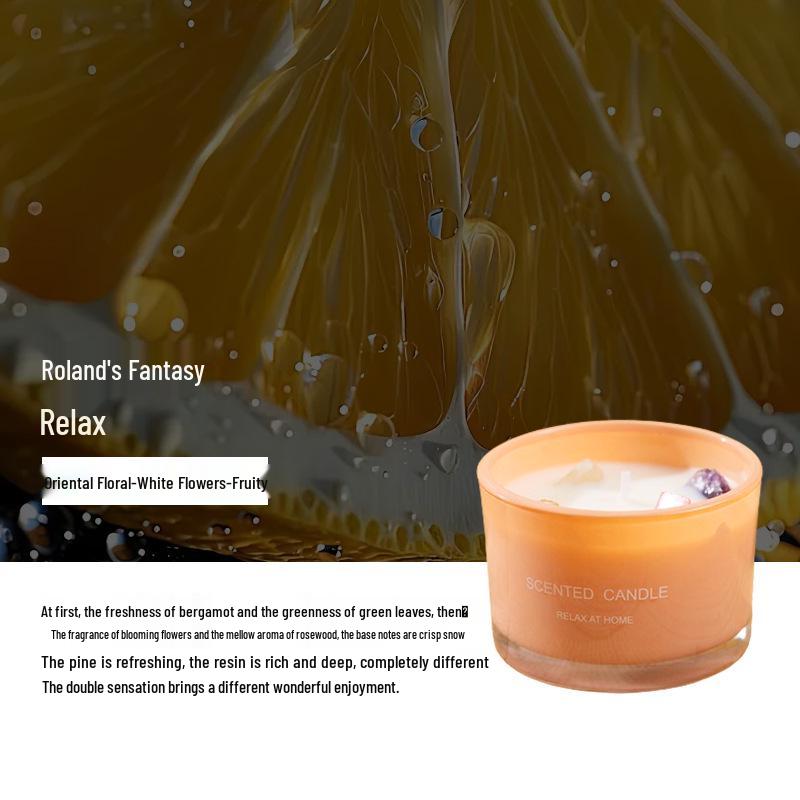 Luxury Soy Wax Candle Gift Set with Long-Lasting Fragrance for Home