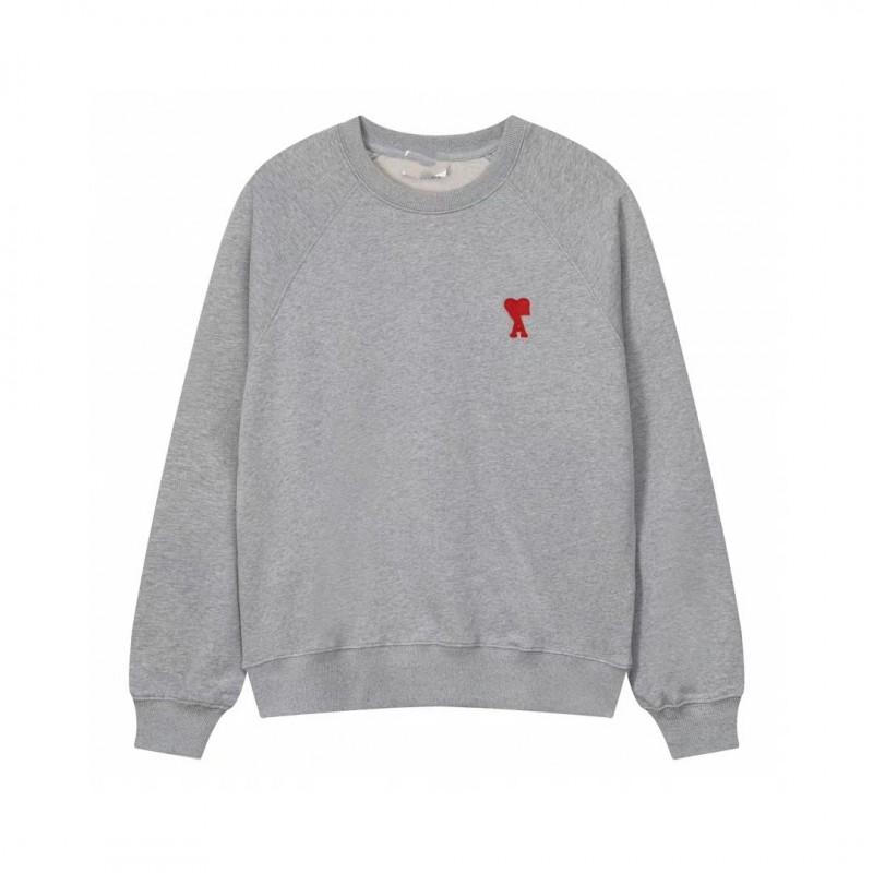 Cotton Couple Matching Set Oversized Hoodie With Heart Print Loose Fit Jogger Pants Men Women