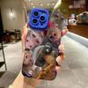 New Creative Monkey Pattern Phone Case For iPhone 16 Pro Max 15 14 13 12 11 XS X XR 7 8 Plus SE  Shockproof Soft Cover