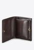 Wittchen Women's Leather Wallet With Coat Of Arms, Snap-On, Brown, Natural Leather