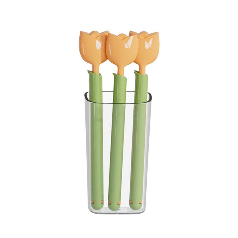 Tulip Shape Magnetic Sealing Clip Sealer Refrigerator Food Bag Clip Moisture-proof Fresh-keeping Clip Milk Powder Snack Clip