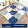 Leaf Pattern Foam Floor Mat, 60x60, Large Baby Crawling Mat, Children's Spliceable Play Mat