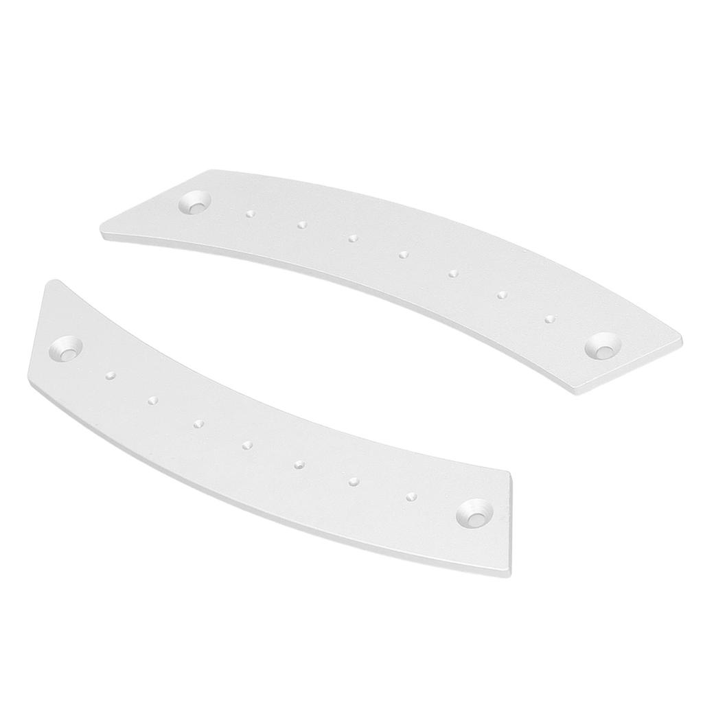 1 Pair Interior Door Pull Handle Aluminum Alloy Inner Door Handle Replacement Car Accessory