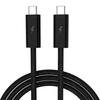 PD240 Watts Fast Charge Thunderbolt 4 Type-C Cable 5A 40Gbps Braided Nylon Jacket Supports 8K60Hz Video Output Camera