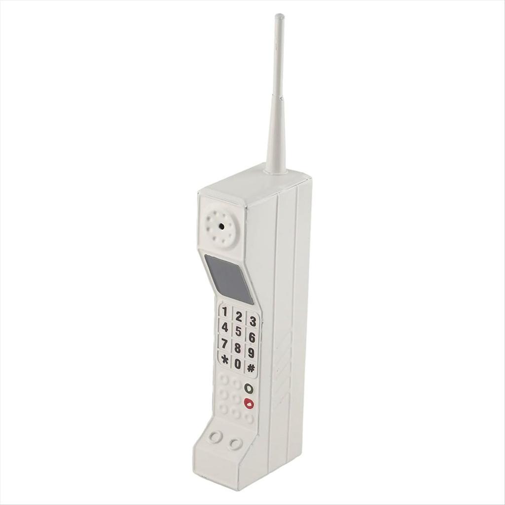 A78U Retro Cordless Telephone Handset, Old Vintage Retro Mobile Phone Mockup, Retro Simulation Photography Props