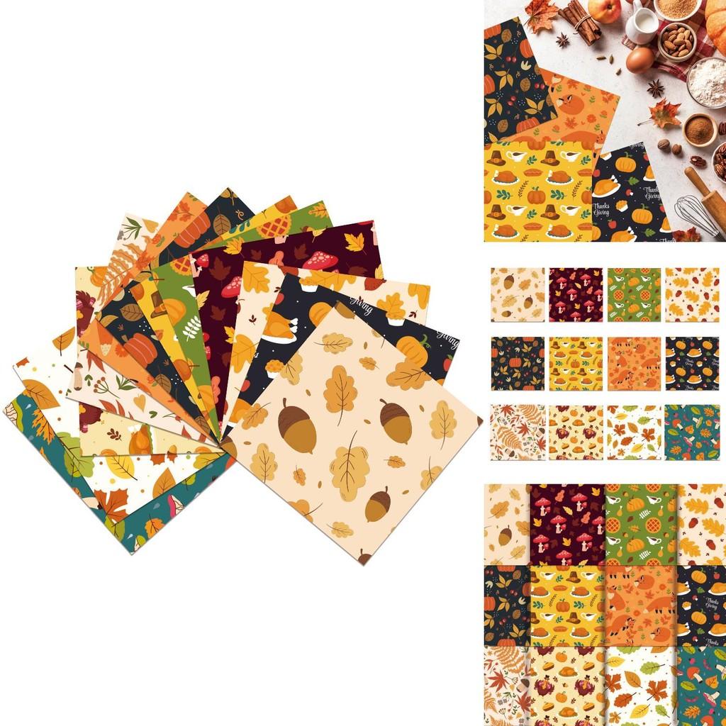 Pumpkin Themed Packaging Paper For Diy Gift Wrap And Festive Party Decorations