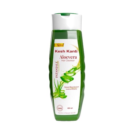 Patanjali Kesh Kanti Aloe Vera Hair Cleanser Shampoo, 180 ml