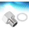 M12x1.5 To 1/8 NPT Fitting Adapter, Aluminium Alloy Fitting Adapter NPT 1/8" Female To Metric M12X1.5 Male Accessory Oil Pressure Adapter, Automotive