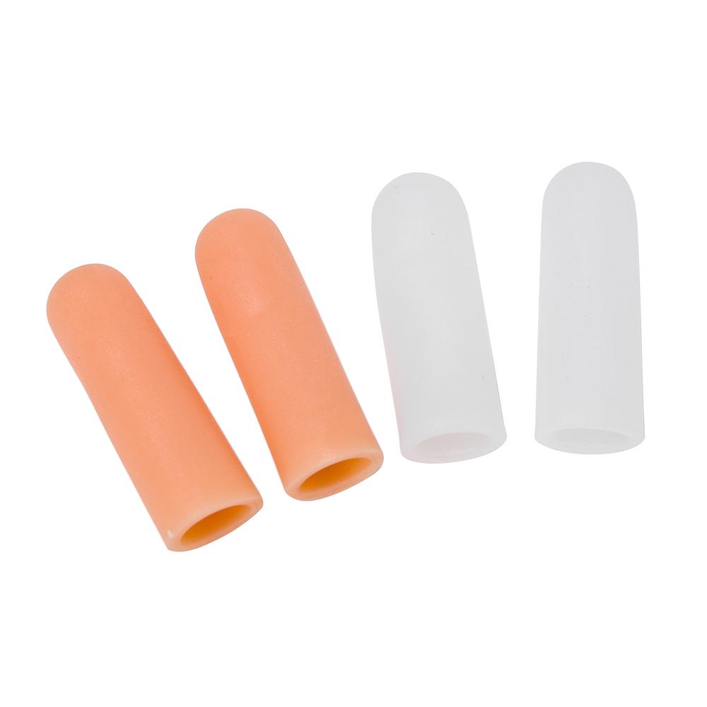 4pcs Silicone Thumb Sleeves Silica Gel Finger Protector