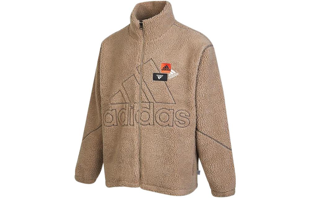 Adidas Jackets Unisex Brown Stand Collar Moderate Other HN8954 XXL