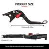 NEW 5D Handle Brake Lever For Honda CB1000 Hornet cb1000Hornet 2025 Motorcycle Aluminum Brake Clutch Levers Handle Control Kit