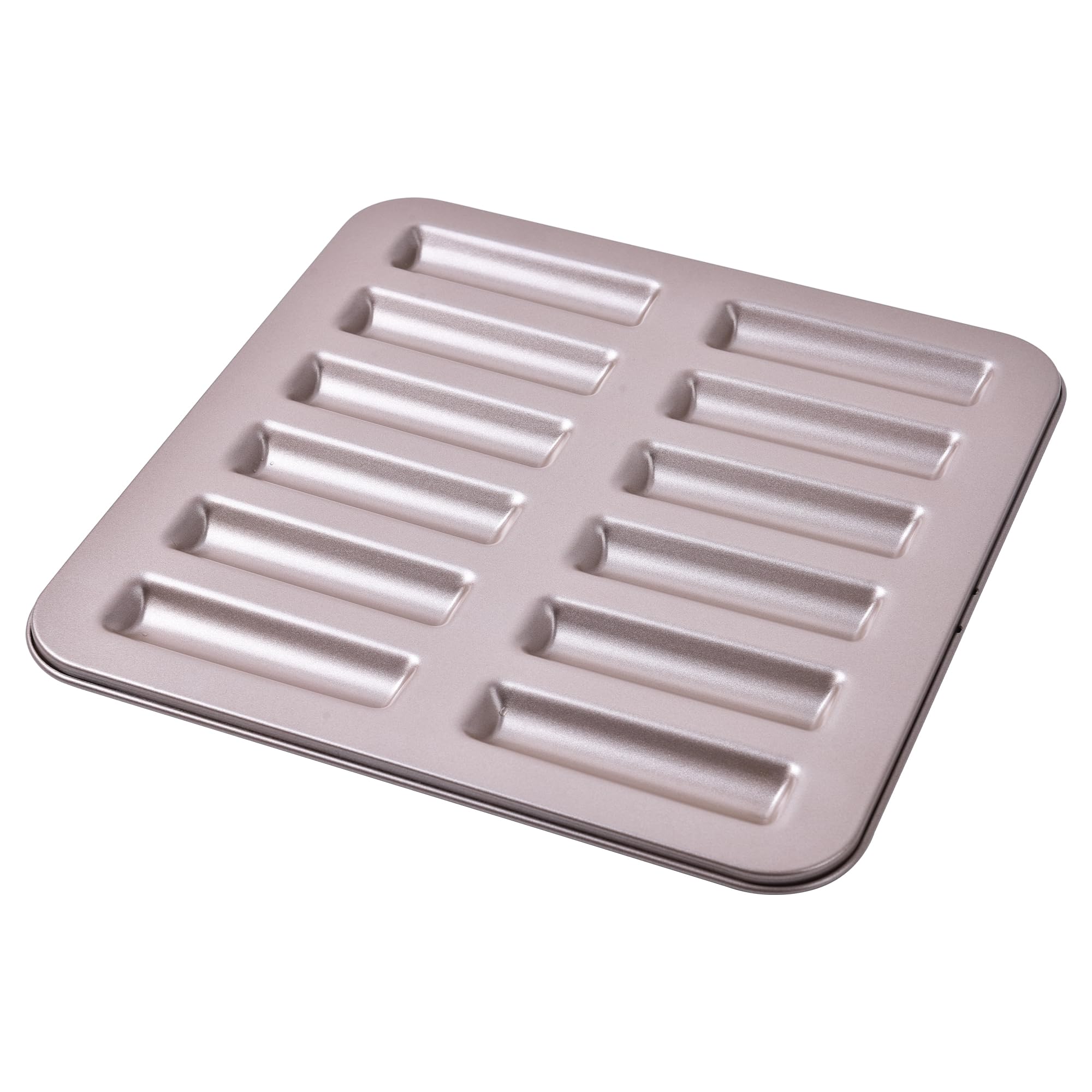 

Bakeley Financier Cake Molds, Non-Stick Cake Molds (12 pieces)