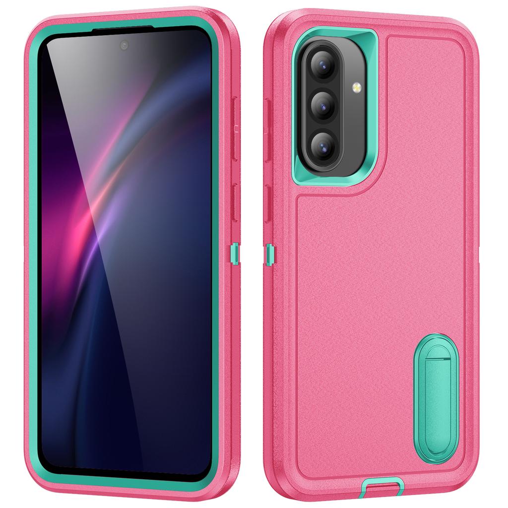 New Samsung A56 Full Surround Frosted Anti Drop Dustproof Bracket Phone Case Skin Friendly Heat Dissipation Protective Cover