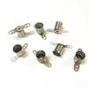 100pcs E10  Lamp Bulb Holder, Miniature Lamp Socket with Solder Plugs,light Base Lampholder Ircuit Electrica Long Leg LED Bulbs