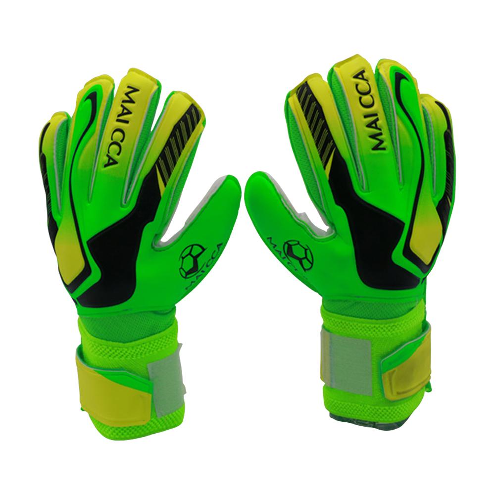 Imcnzz Wear-Resistant Latex Finger Gloves Football Goalkeeper Non-Slip Protective Gear Outdoor Sports Equipment Universal Style