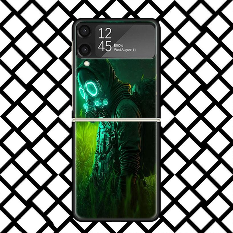 Game S-Stalker Phone Case For Samsung Z Flip 7 6 5 4 3 Galaxy ZFLIP7 ZFlip6 5G Flip5 Flip4 Flip3 5g Black Hard Cover