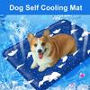 Dog Cooling Mat Heat Relief Cooling Cat Bed Mat Breathable Double Sided Washable Waterproof Non Slip Mattress For Kitten Small