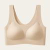 Invisible Ice Silk Wireless Seamless Bra Vest for Women - Comfortable, Non-Transparent, Gathered Fit