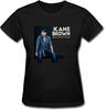 Women's Kane Brown Cotton Round Collar T Shirt