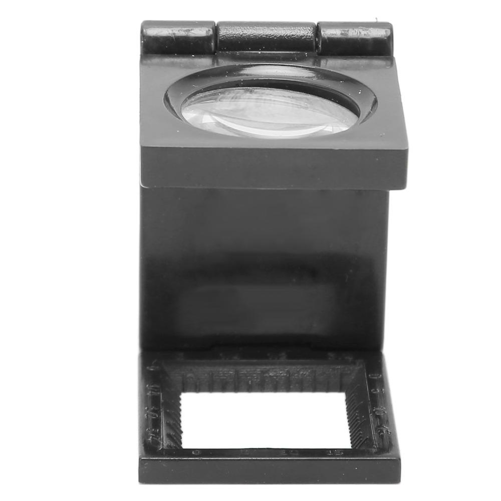 10X Magnification Scale Magnifier Mini Size Optical Viewer Pocket Magnifier  Jewelry Appreciation