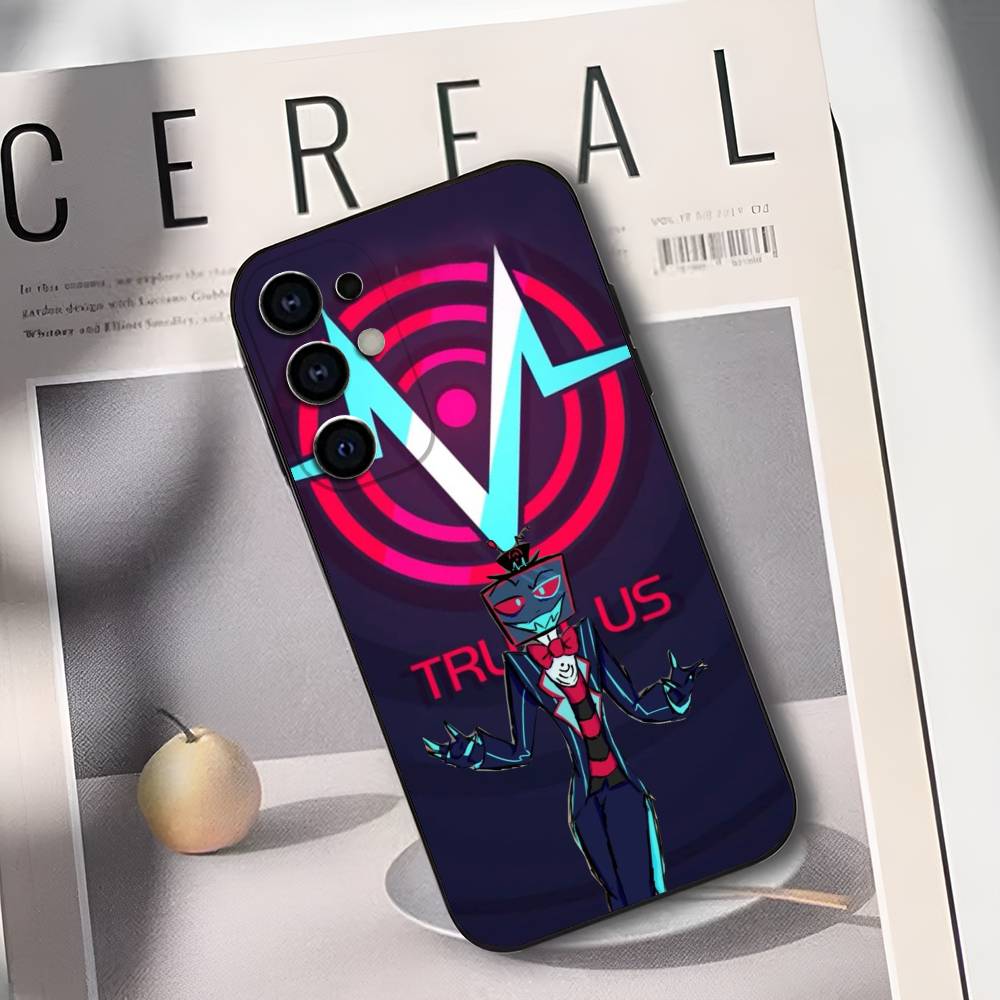 Vox H-Hazbin H-Hotel Phone Case Silicone Soft For Samsung S25,S24,S21,S22,S23,S30,Ultra,S20,Plus,Fe,Lite
