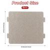 6pcs Microwave Waveguide Cover Universal Mica Sheet Microwave Oven Parts Microwave Oven Repairing Part for Home Office Kitchen Restaurant