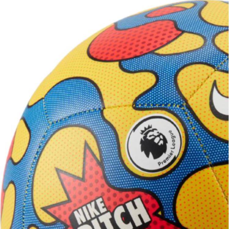 Nike Size 5 Ball Soccer Ball Pu Unisex Yellow Blue DC2382-710