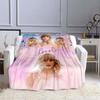 Coperta K-PopT- Taylor-S-Swift - Regalo per Fan - Adatta per Casa, Tempo Libero, Campeggio e Viaggio - Coperta Multifunzionale
