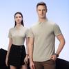 Unisex Solid Color Short Sleeve Polo Shirt