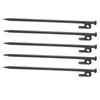 5Pcs Tents Stakes Multifunction Heavy Duty Metal Easy Penetration Corrosion Resistant Ground Stakes