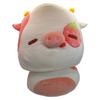 Plush Toy Cow Cuddly Soft White-Black For Children