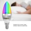 LED-Lampe, 3W, RGB, E14-Sockel, Farbtemperatur einstellbar, mit Fernbedienung, Dimmfunktion, Timerfunktion, Speicherfunktion, Energieeinsparung, für