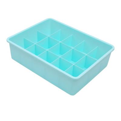 15 Cell Underwear Storage Box Sorting Dust Proof Multifunctional Socks Underwear Drawer Organizer Divider