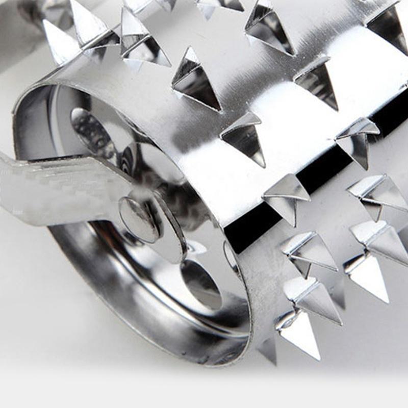 Nerezový mlýnek na steaky Tenderizers Volná jehla na maso Kreativní kuchyňské nástroje